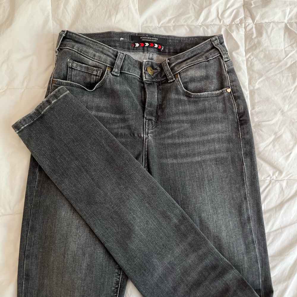 Scotch and Soda dark grey jeans